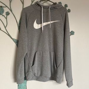 Men’s Nike Hoodie Light grey Size: Medium
